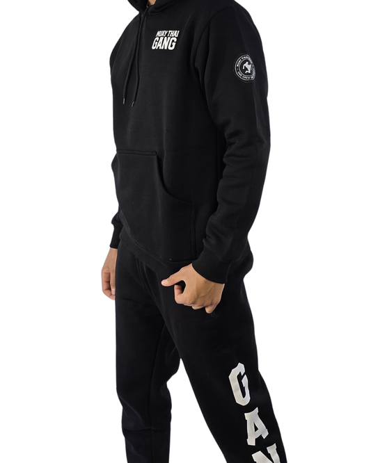 Muay Thai Gang Winter Trainingsanzug - Schwarz