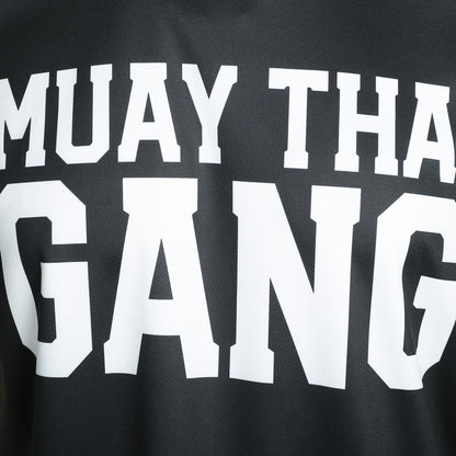 Muay Thai Gang Performance Shirt – Schwarz