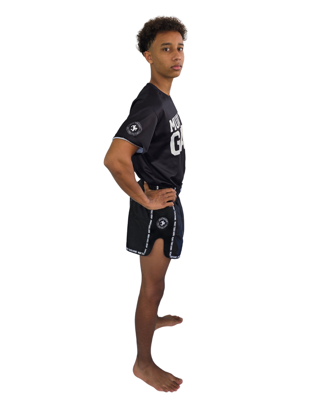 Muay Thai Gang Performance Shirt - Schwarz