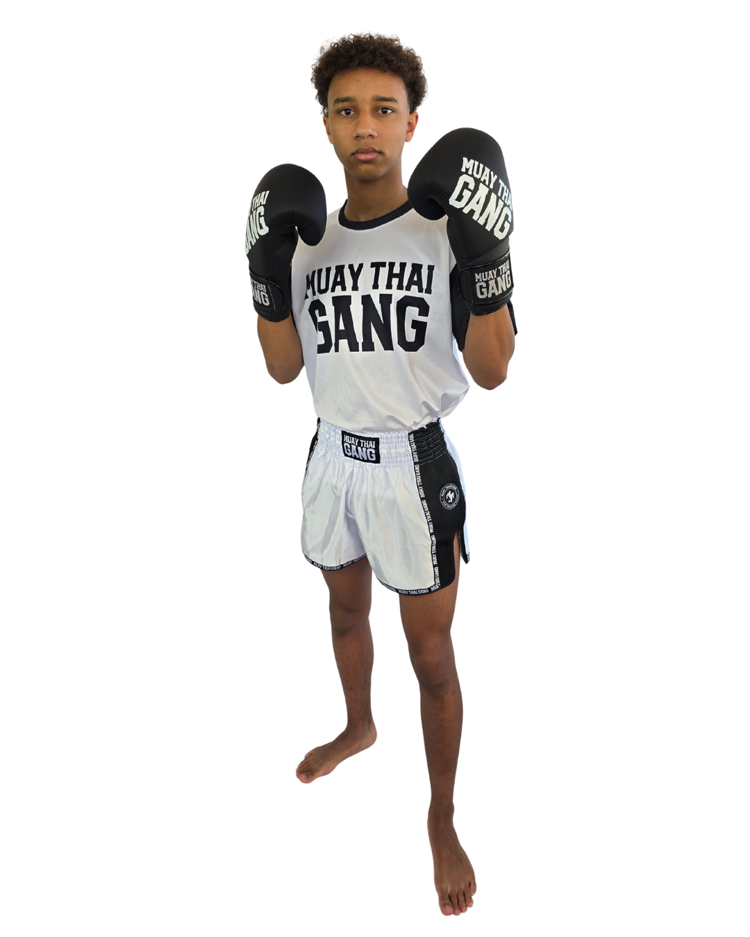Muay Thai Gang Performance Shirt - Weiß