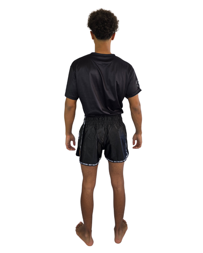 Muay Thai Gang Performance Shirt – Schwarz