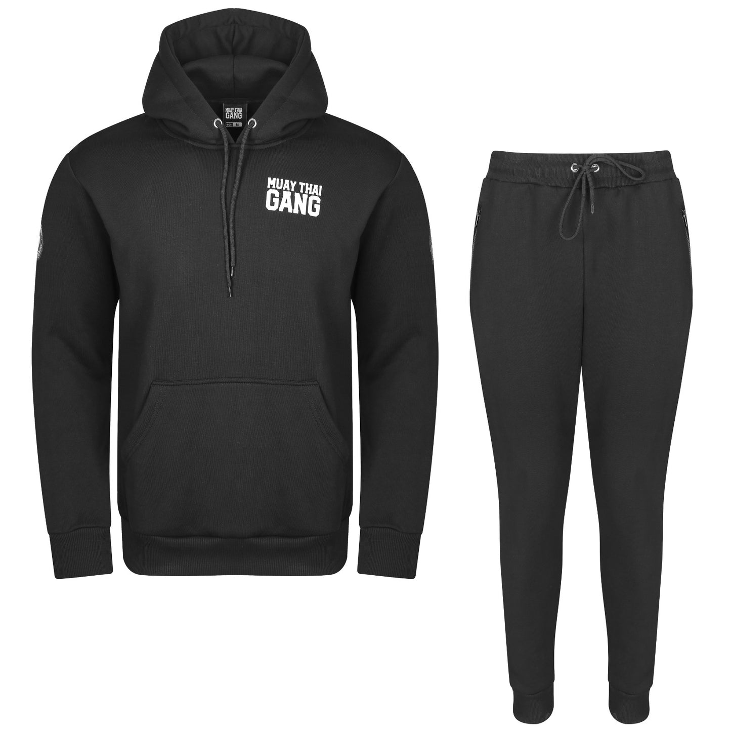 Muay Thai Gang Winter Trainingsanzug - Schwarz