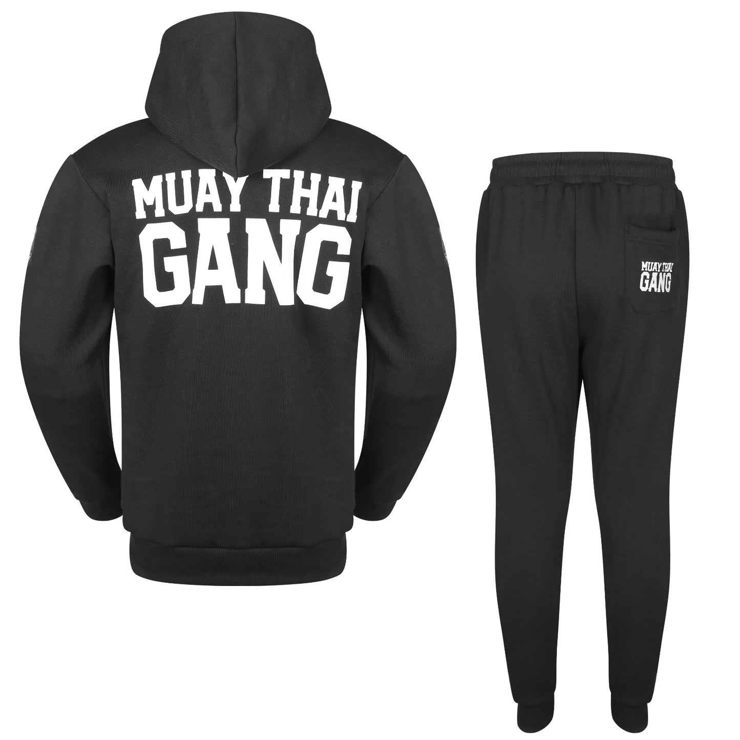 Muay Thai Gang Winter Trainingsanzug - Schwarz